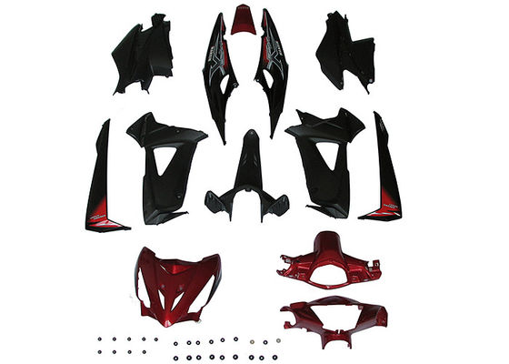 Wave Alpha 2018 Plastic Motorcycle Parts High Durability Long Service Life
