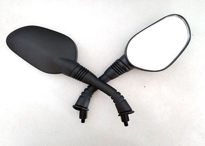 Durable Scooter Rear View Mirrors Plastic Housing 13.7cm x 8.5cm Glass